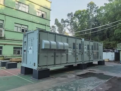 1.6MW แผนแสงอาทิตย์และ 2 ชุด 500kw 1MWH BESS off grid system