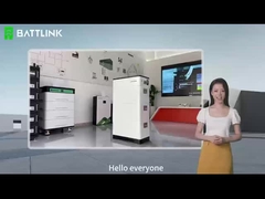 IP55 ระบบเก็บพลังงานในบ้านที่สะสมได้อย่างอิสระ พร้อมบริเวณสื่อสาร Canbus/RS485